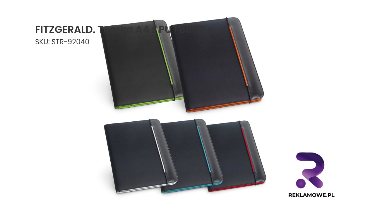 Teczka A4 FITZGERALD z PU i 800D