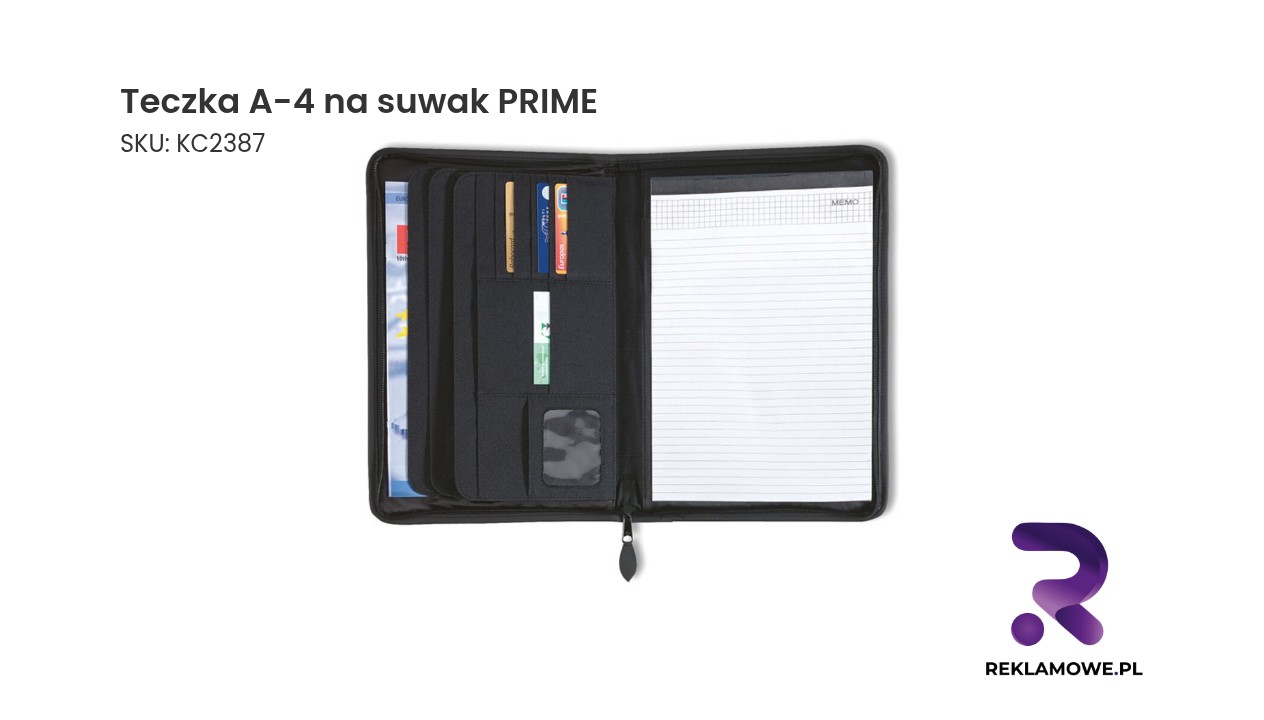 Teczka A 4 na suwak PRIME