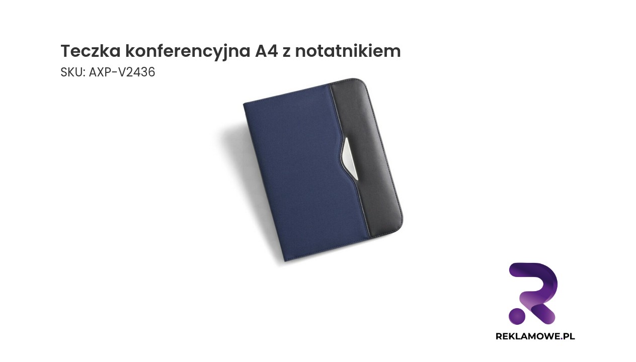 Teczka konferencyjna A4 z notatnikiem