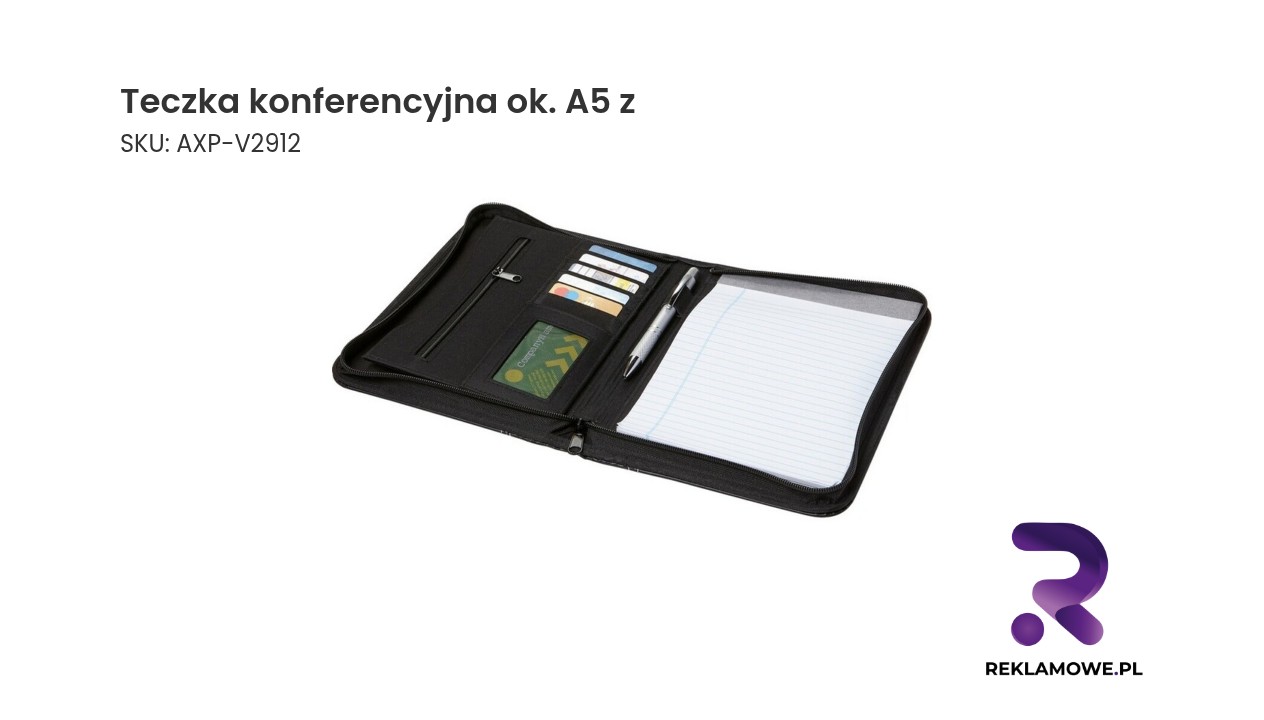 Teczka konferencyjna ok. A5 z - zdjęcie produktu