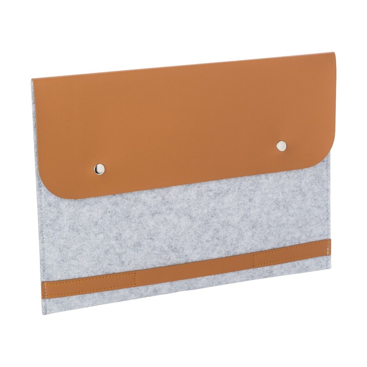 Etui na laptopa 14" z filcu RPET, teczka na dokumenty V1250-15_AAB01