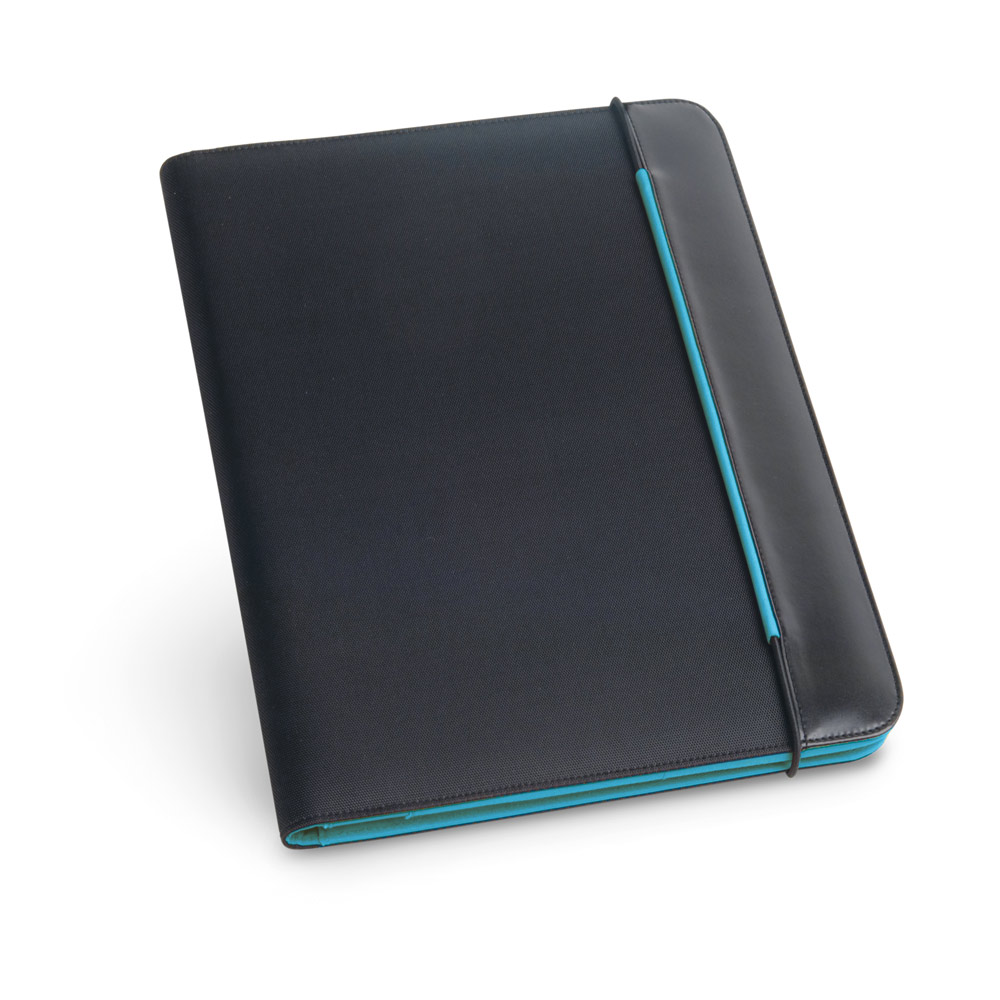 FITZGERALD. Teczka A4 z PU i 800D z blokiem strony w linie 92040_set