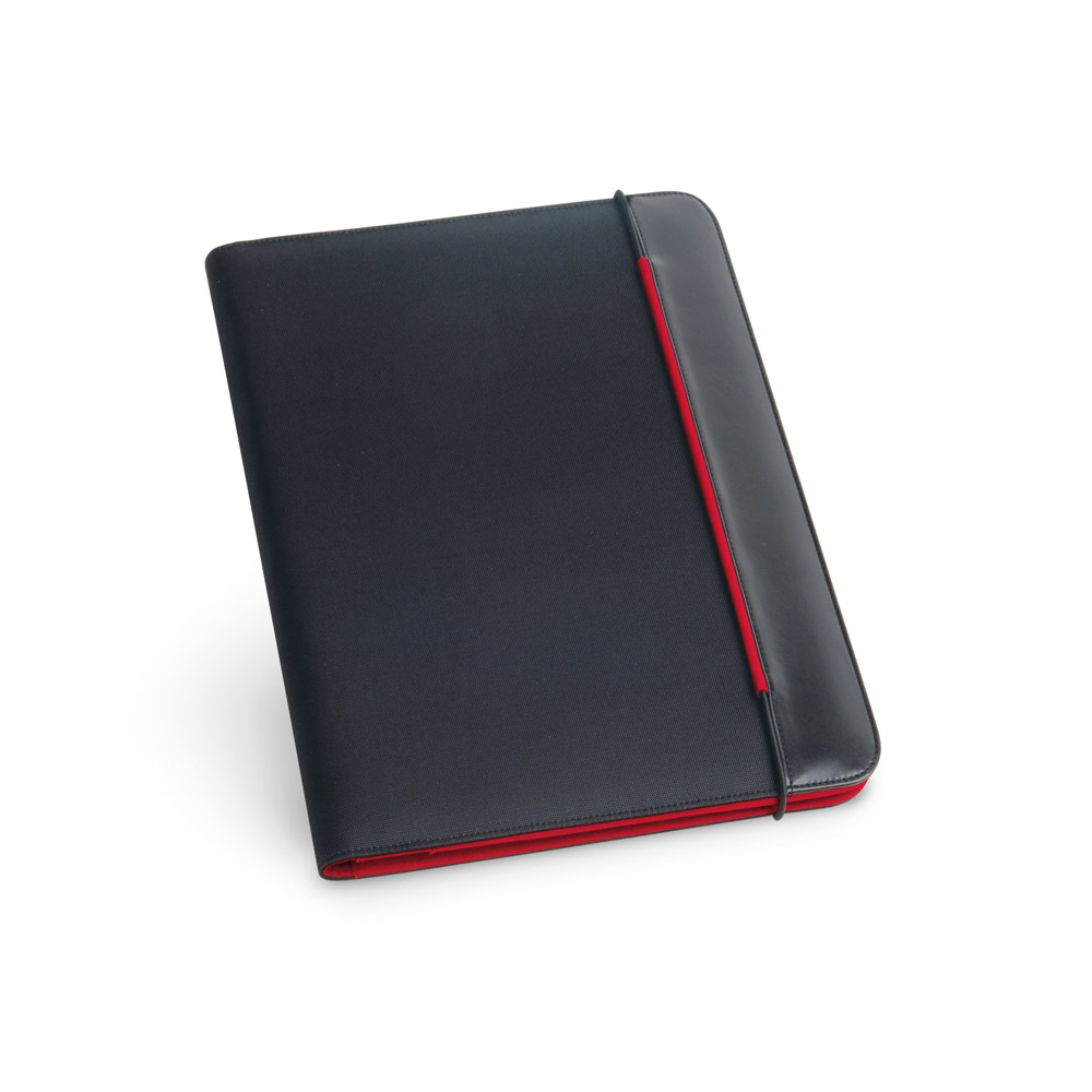 FITZGERALD. Teczka A4 z PU i 800D z blokiem strony w linie 92040_set