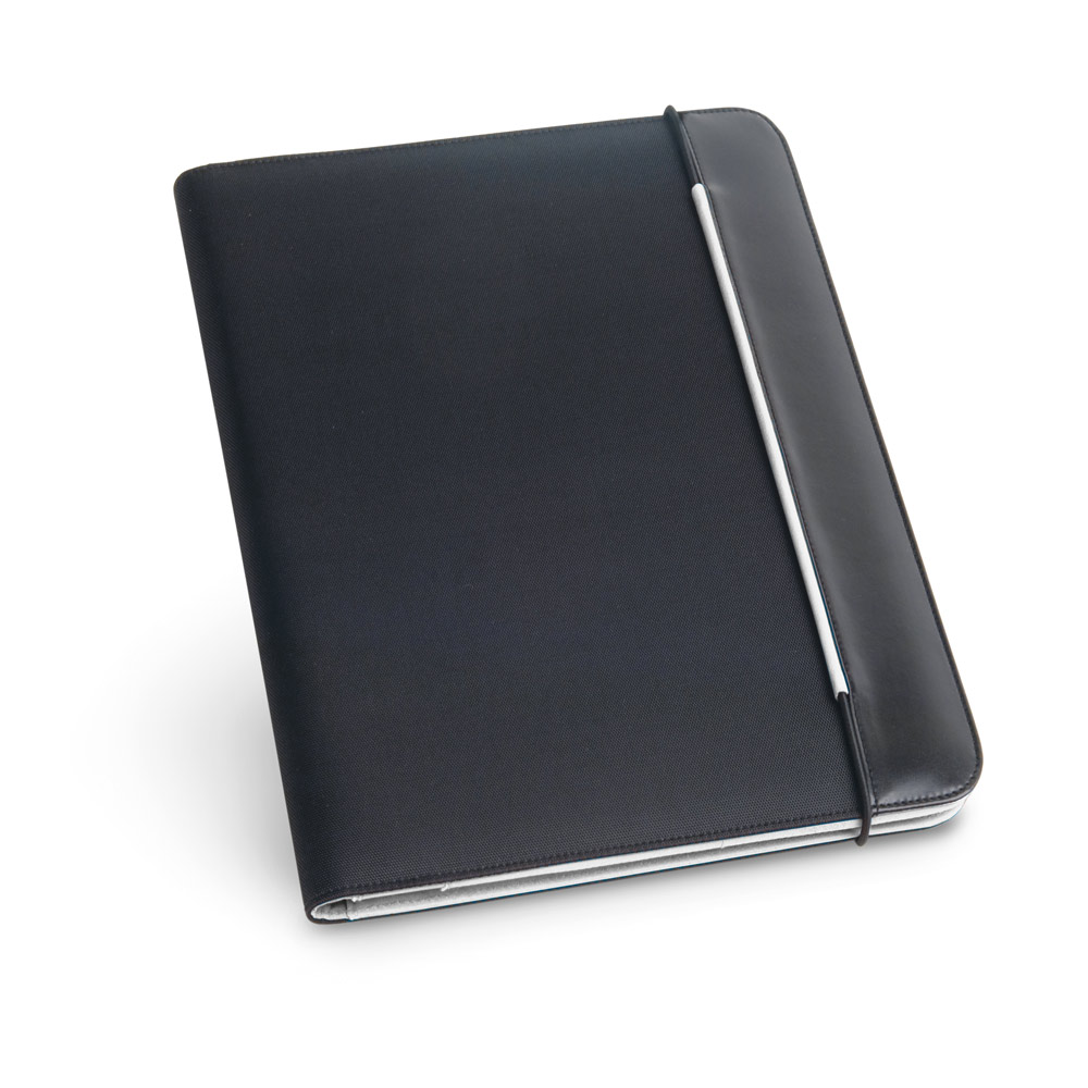 FITZGERALD. Teczka A4 z PU i 800D z blokiem strony w linie 92040_set