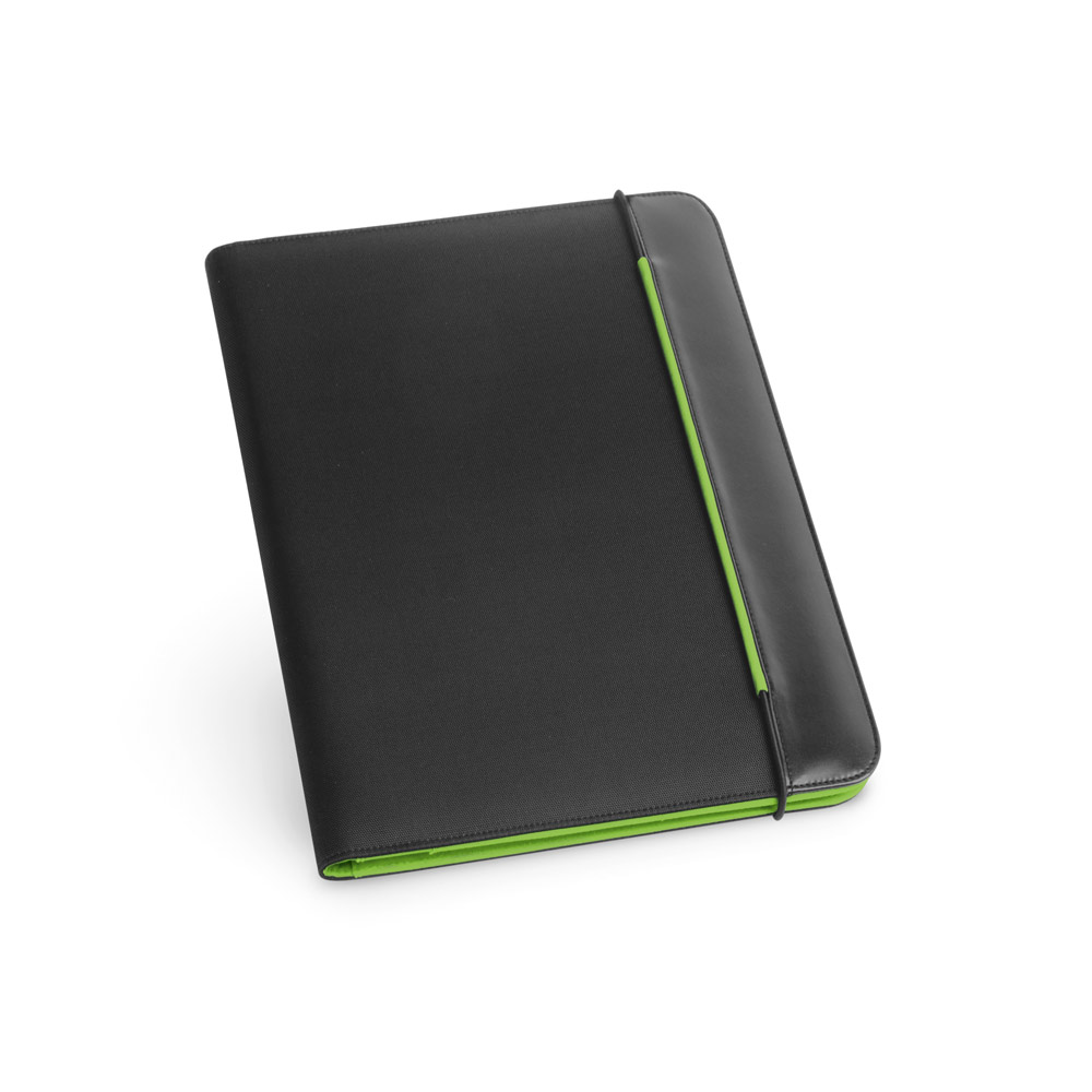 FITZGERALD. Teczka A4 z PU i 800D z blokiem strony w linie 92040_set