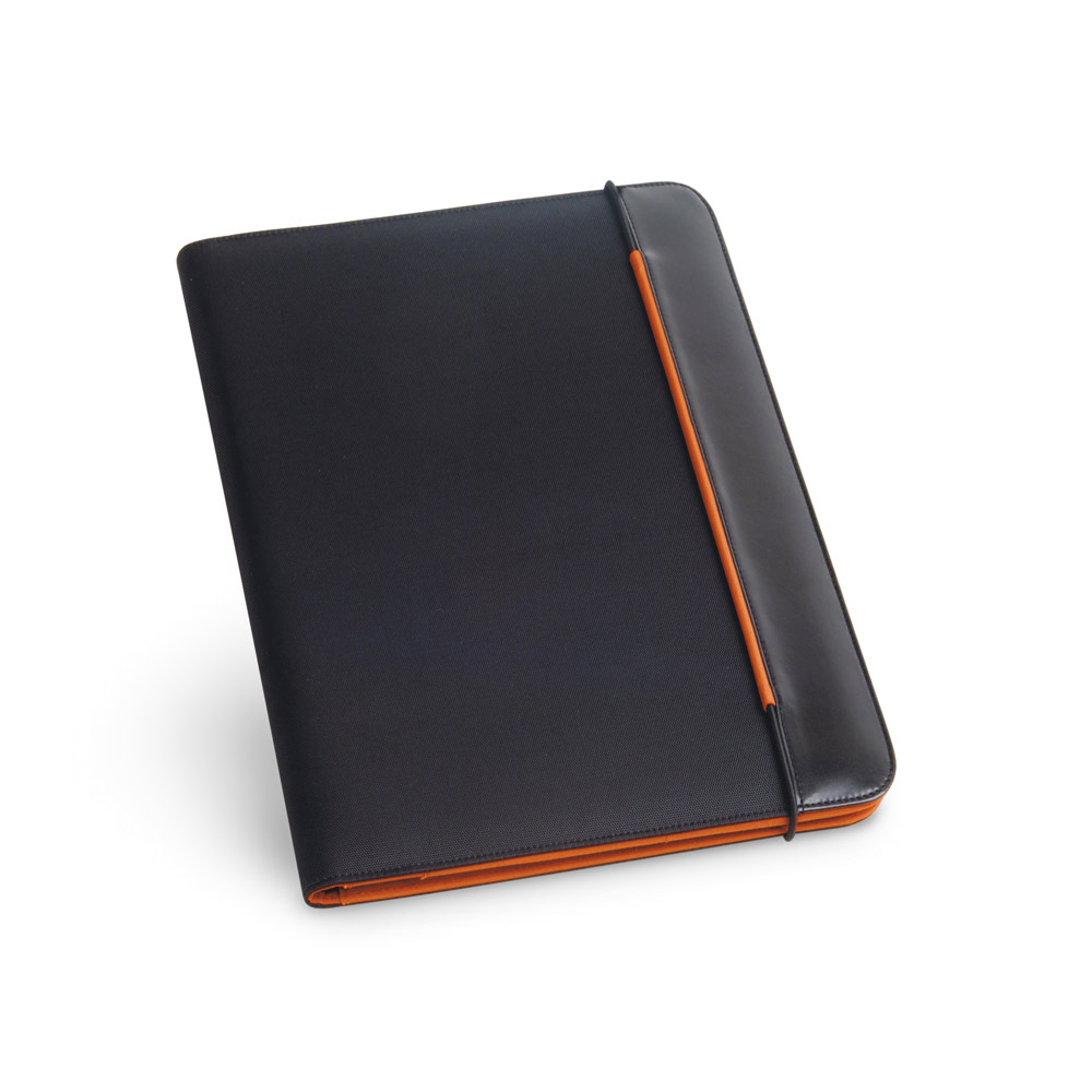 FITZGERALD. Teczka A4 z PU i 800D z blokiem strony w linie 92040_set