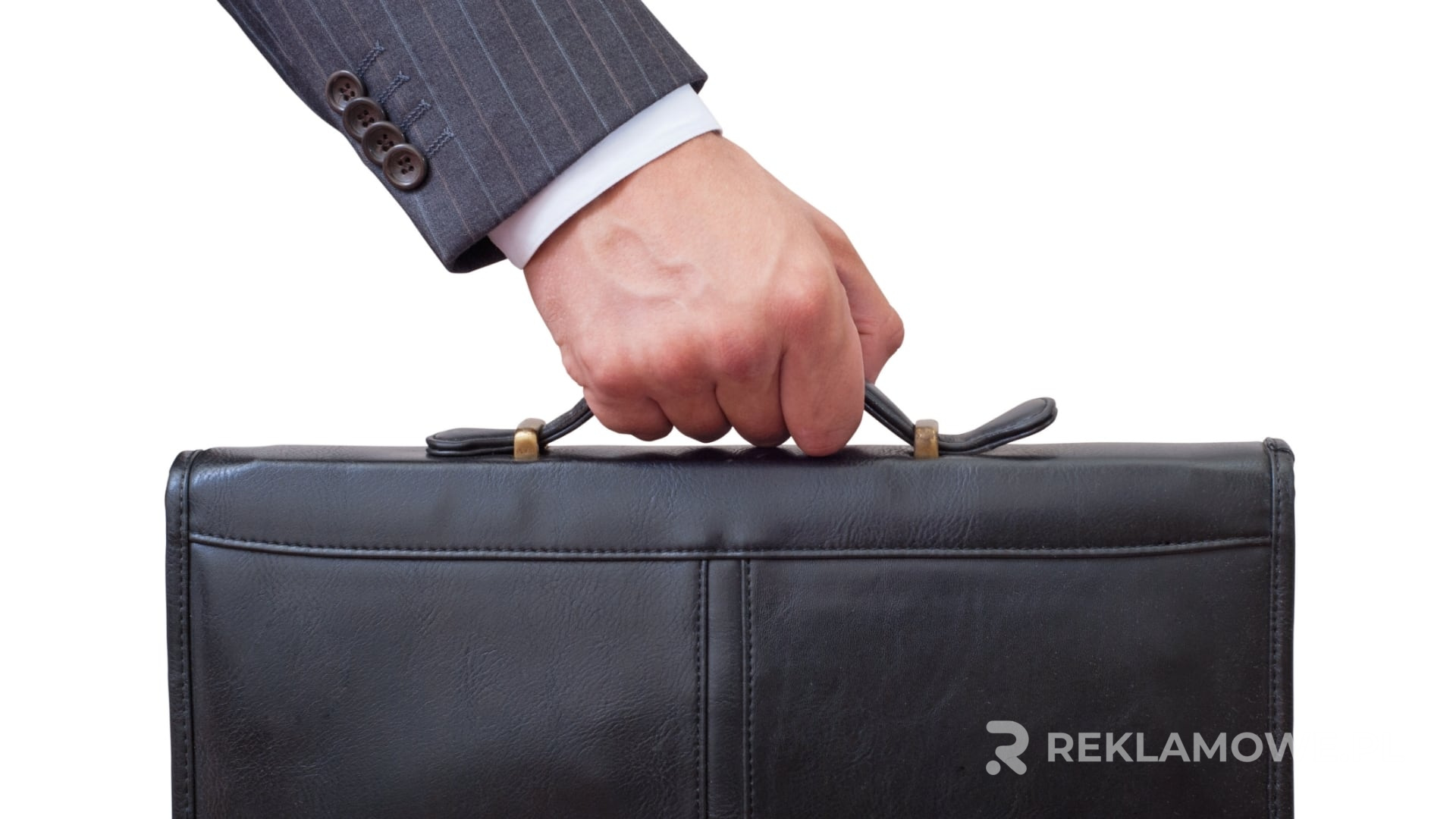 Kolorowe teczki reklamowe na biurku